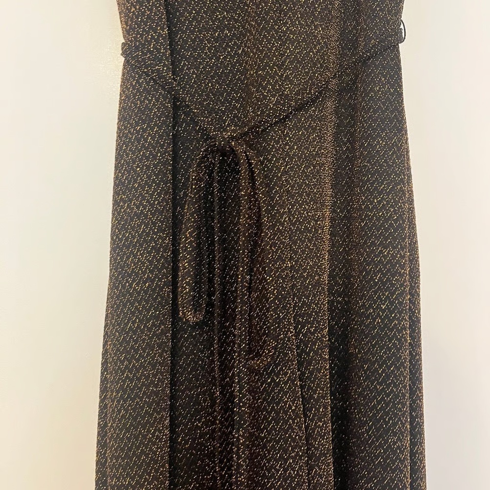 Reformation Koda Jumpsuit Gold Sparkle XS - Picture 5 of 10